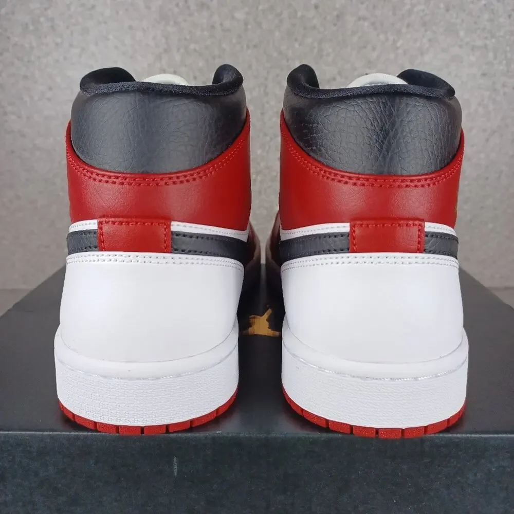 Nike Air Jordan 1 Mid Chicago (2020) Sneakers Red White Black Shoes